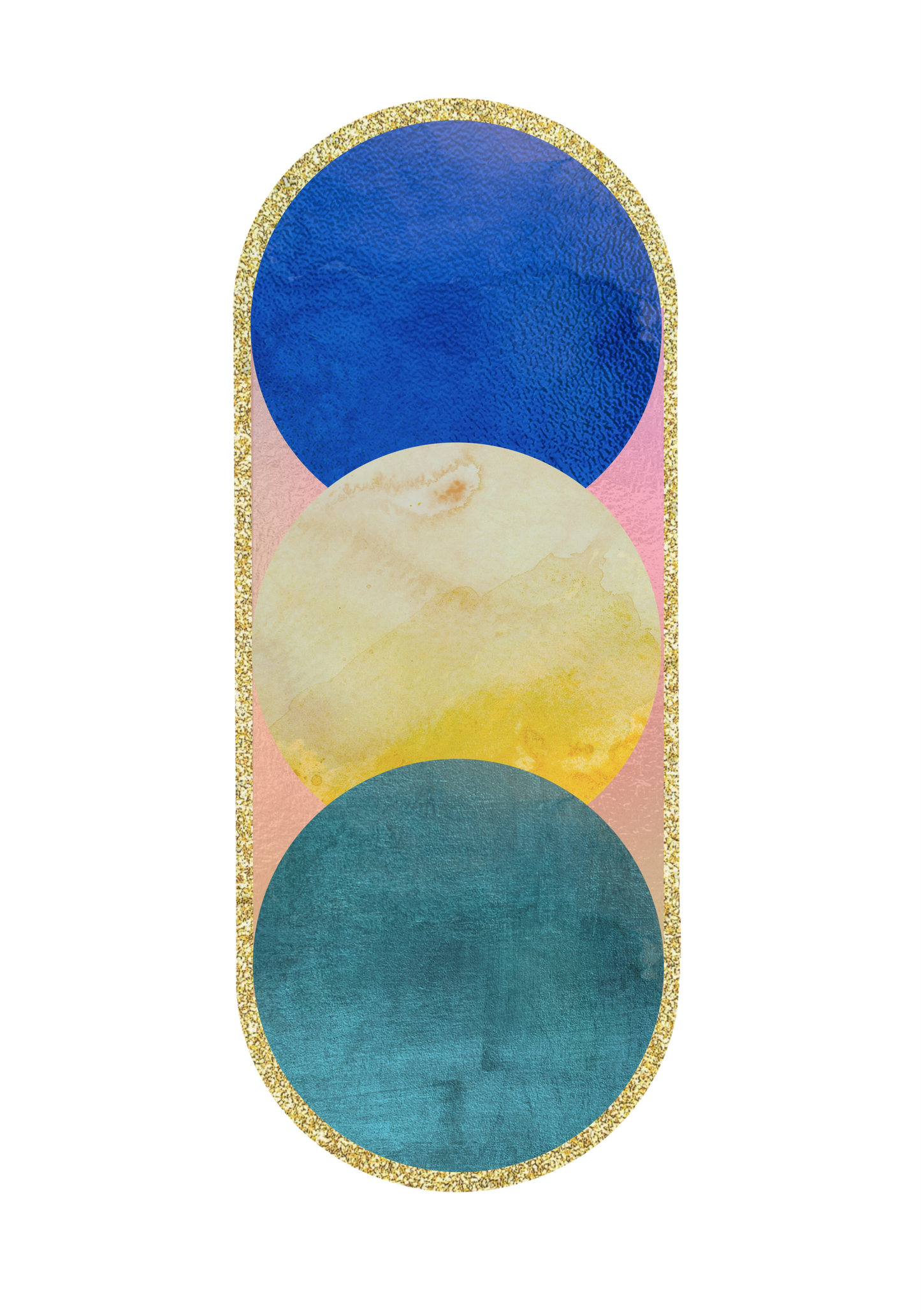 Three Moon Art Print