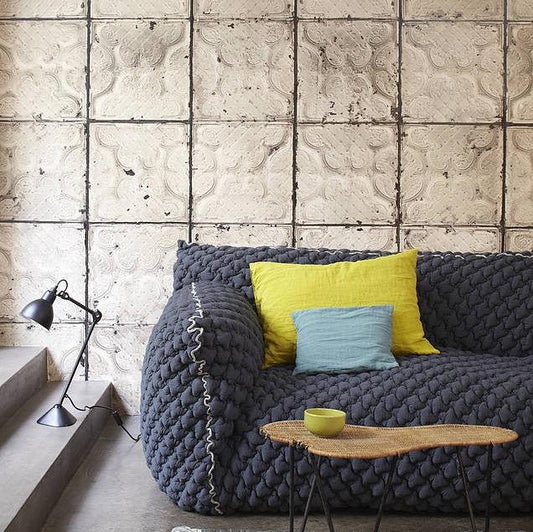 Brooklyn Tins Wall Paper by MERCI TIN-03
