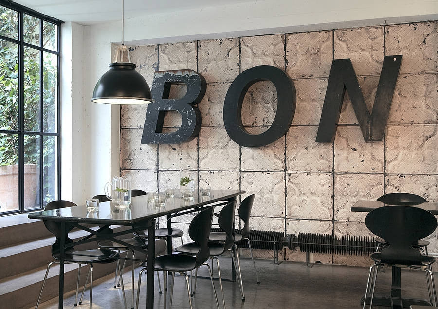 Brooklyn Tins Wall Paper by MERCI TIN-03