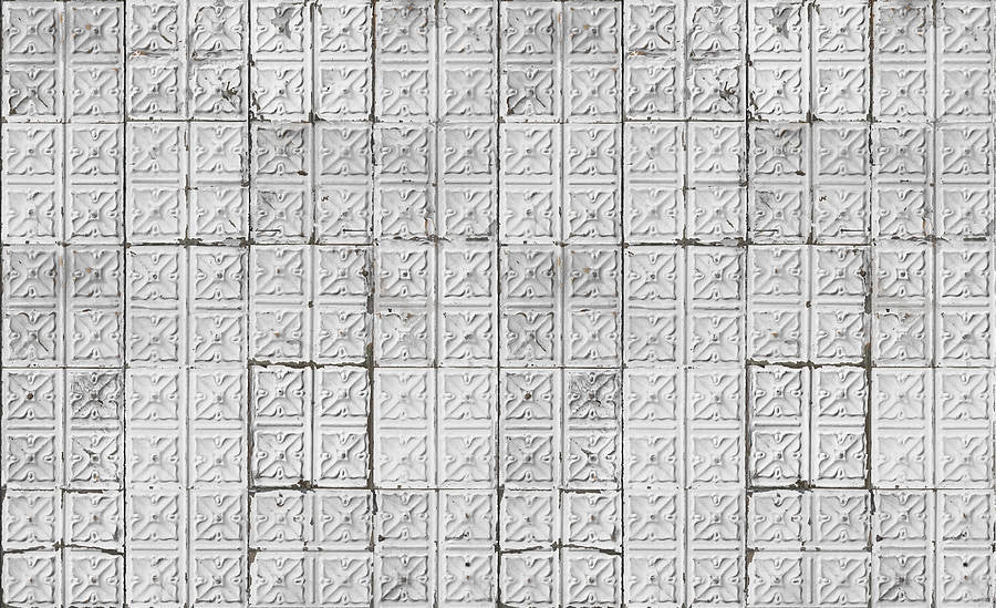 Brooklyn Tins Wall Paper by MERCI TIN-04