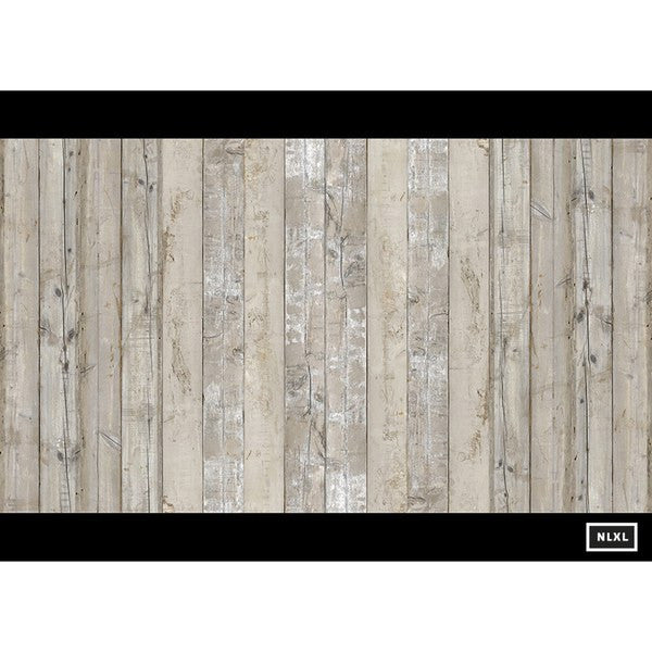 Scrap Wood Wall Paper 07 by Piet Hein Eek