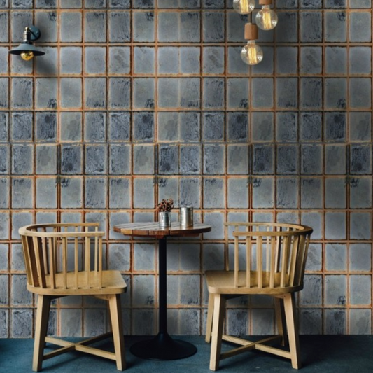 Mind The Gap Foundry Wall Wallpaper from White Punch