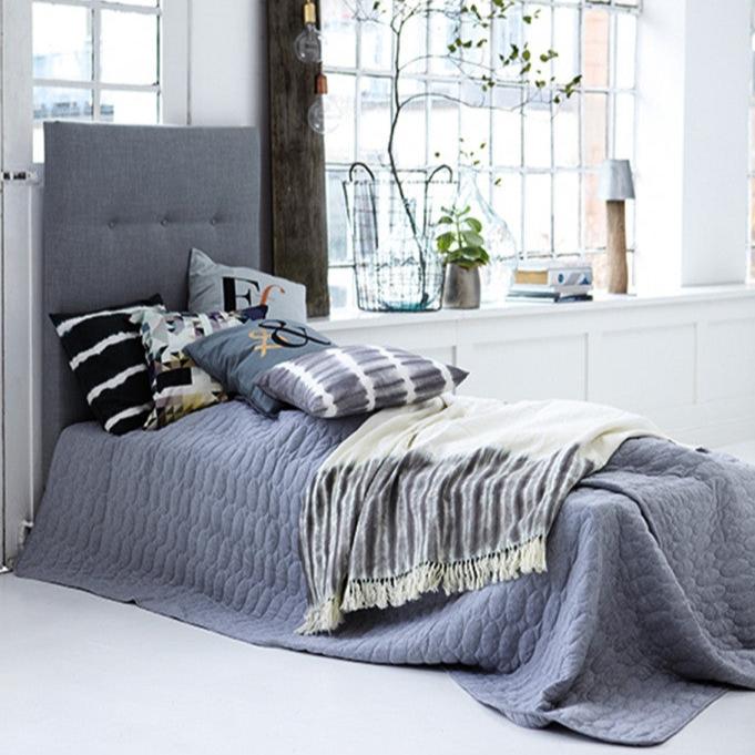 Grey and white tie dye pillowcase from White Punch