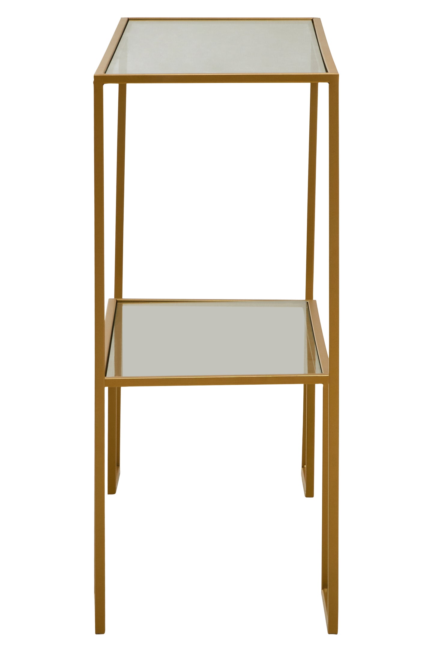 Ava Gold Finish Console Table