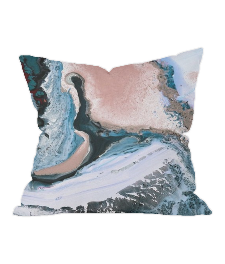 Marble Paint Throw Cushion