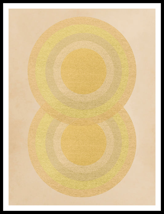 Circle Lustre Art Print