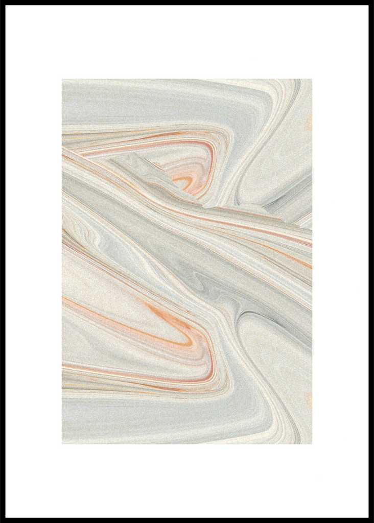 Marble Swirl Print